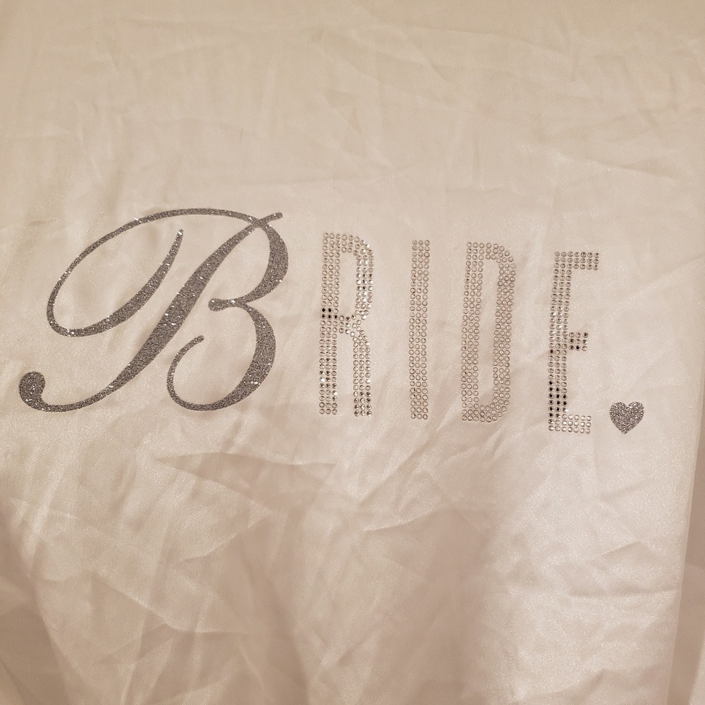 Victoria Secrets Bride White Robe - Picture 3 of 4